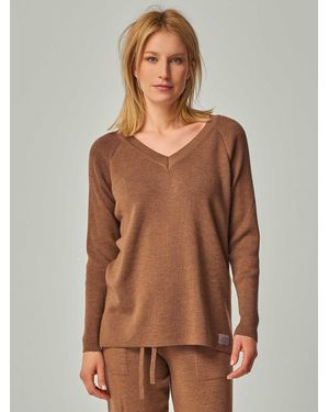 YOU LOOK PERFECT Pullover Dorina - Braun