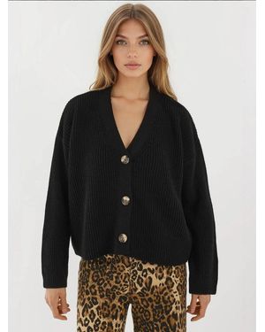 Hiccup Strickjacke - Schwarz