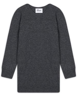 J Cashmere Pullover Janice - Grau