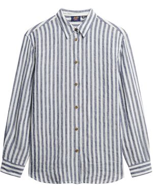 Superdry Bluse - Grau