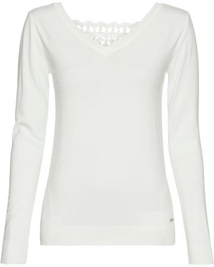 Laura Scott Pullover - Weiß