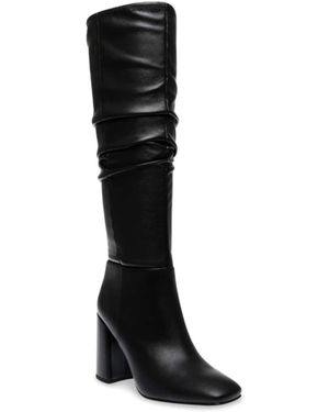Steve Madden Stiefel Lasso-R Leather - Schwarz
