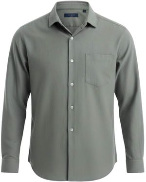 Ombre Hemd - Grau