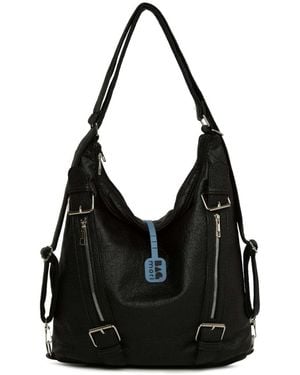 BagMori Schultertasche - Schwarz