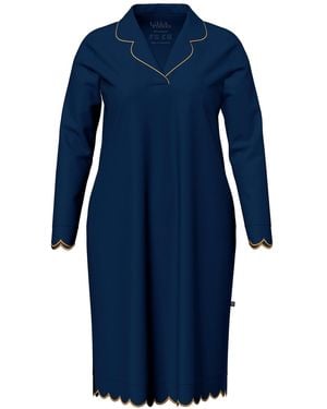 Ulla Popken Nachthemd - Blau