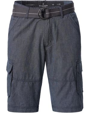 CASA MODA Cargohose Basic - Blau