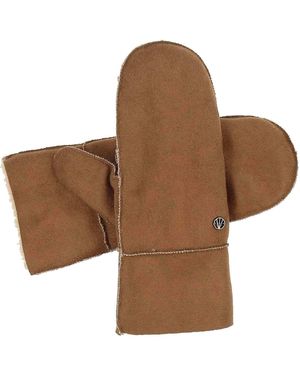 LOEVENICH Fäustlinge - Braun