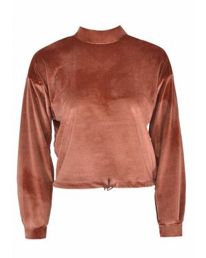 FRESHLIONS Bluse Remy - Braun