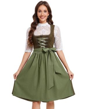 efashion Dirndl - Grün