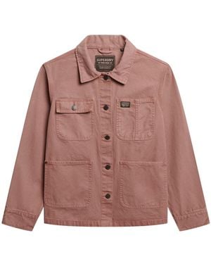 Superdry Jacke Chore - Pink