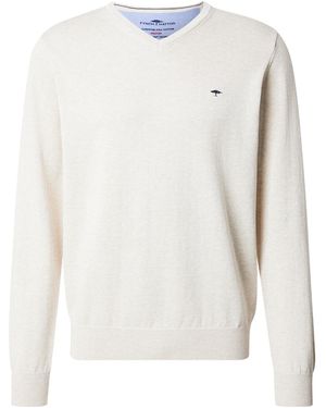 Fynch-Hatton Pullover - Weiß