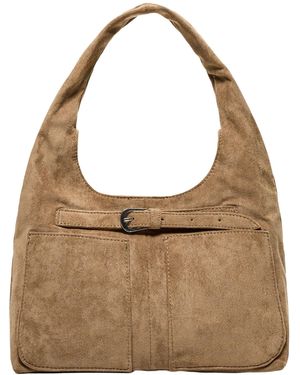 Bershka Schultertasche - Braun
