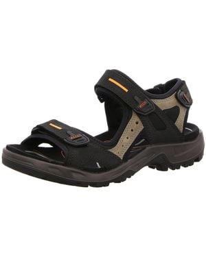 Ecco Sandale Sandale Herren 069564 50034 Rauleder - Schwarz