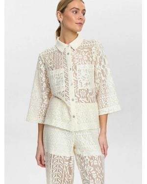 Numph Bluse Wicki - Weiß
