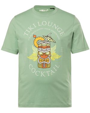 Men Plus T-Shirt - Grün