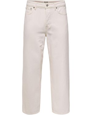 Only & Sons Jeans Onsfade - Natur