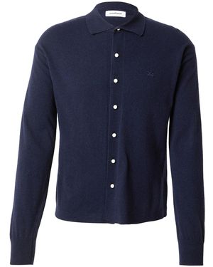 Soulland Strickjacke Yves - Blau