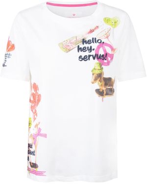 LIEBLINGSSTÜCK T-Shirt 'Carina' - Weiß