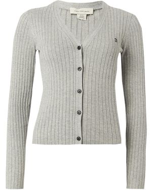 Calvin Klein Strickjacke Monogram - Blau