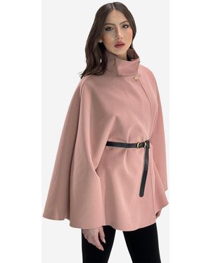 Elara Cape - Pink