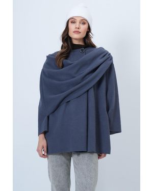 Trend Alaçatı Stili Trend Alaat Stili Cape - Blau