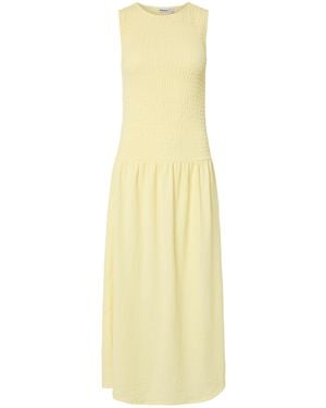 Pieces Kleid Pcfess - Gelb
