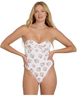 Billabong Badeanzug Sandy Shells Hailey - Weiß