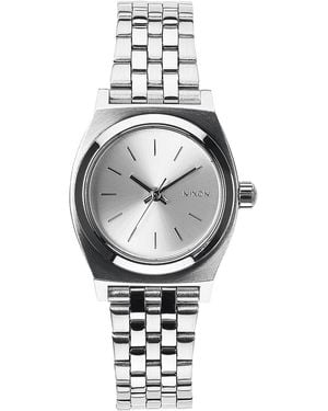 Nixon Uhr Small Time Teller - Mettallic