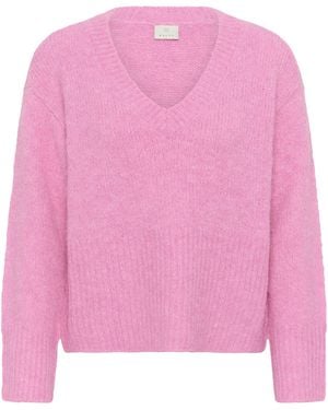 Kaffe Pullover Kaemelie - Pink