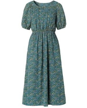 For You Moda Kleid - Grün