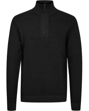 Solid Pullover - Schwarz