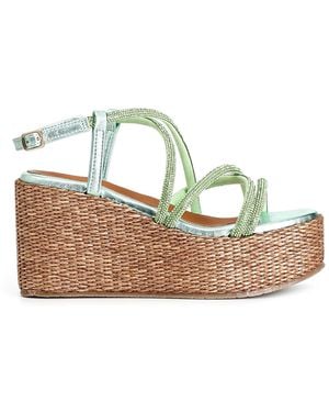 CafeNoir Caf Noir Sandalen - Grün