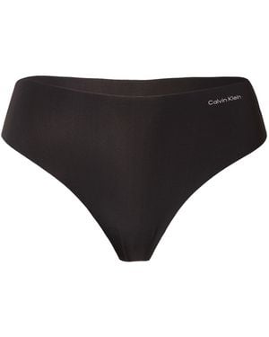 Calvin Klein Strings Thong - Schwarz