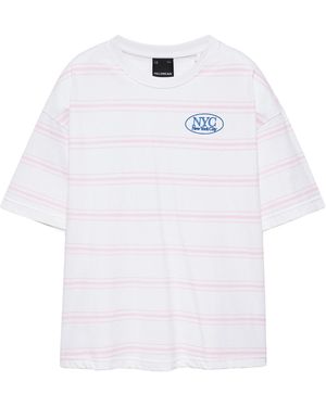 Pull&Bear T-Shirt - Weiß