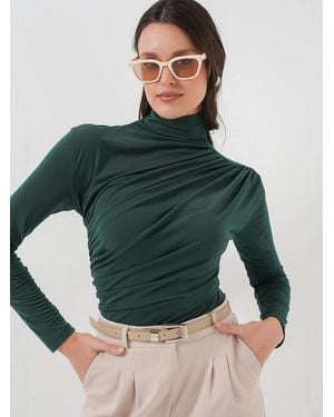 Bigdart Bluse Blusen - Grün