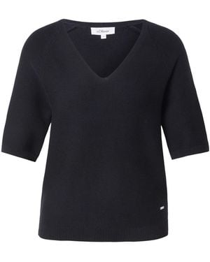 S.oliver Pullover - Schwarz