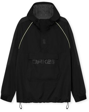 OAK25 Funktionsjacke Commute Rainbreaker - Schwarz