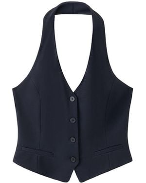 Mango Weste Evans - Blau