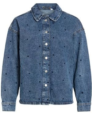 Vila Bluse Vicreek - Blau