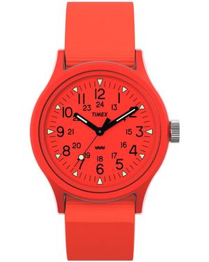 Timex Analoguhr Mk1 - Rot