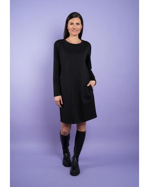 Seidel Moden Kleid - Blau