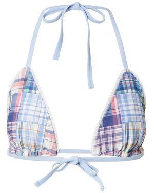 Abercrombie & Fitch Bikinitop - Blau