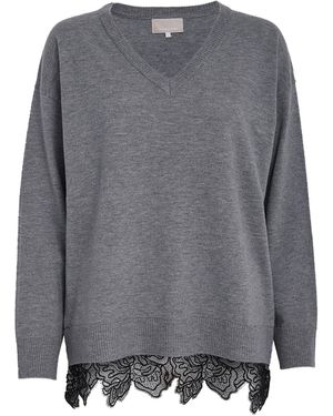 Peppercorn Pullover Tracie - Grau