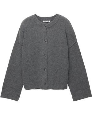 Pull&Bear Strickjacke - Grau