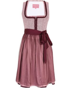 Krüger Madl Dirndl - Lila