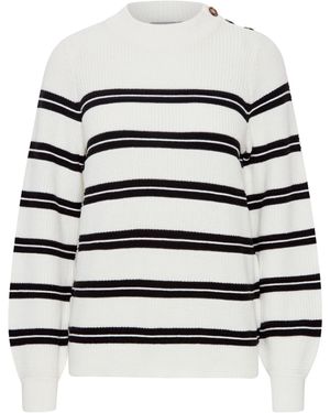Fransa Pullover - Grau