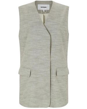 SOFT REBELS Vest Srelliey - Grau