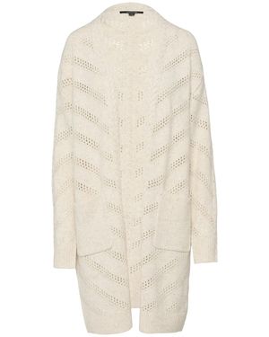 Comma, Strickjacke - Weiß
