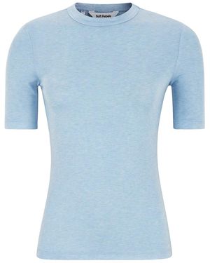 SOFT REBELS T-Shirt Srroman - Blau