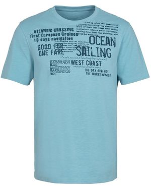 John Devin T-Shirt - Blau